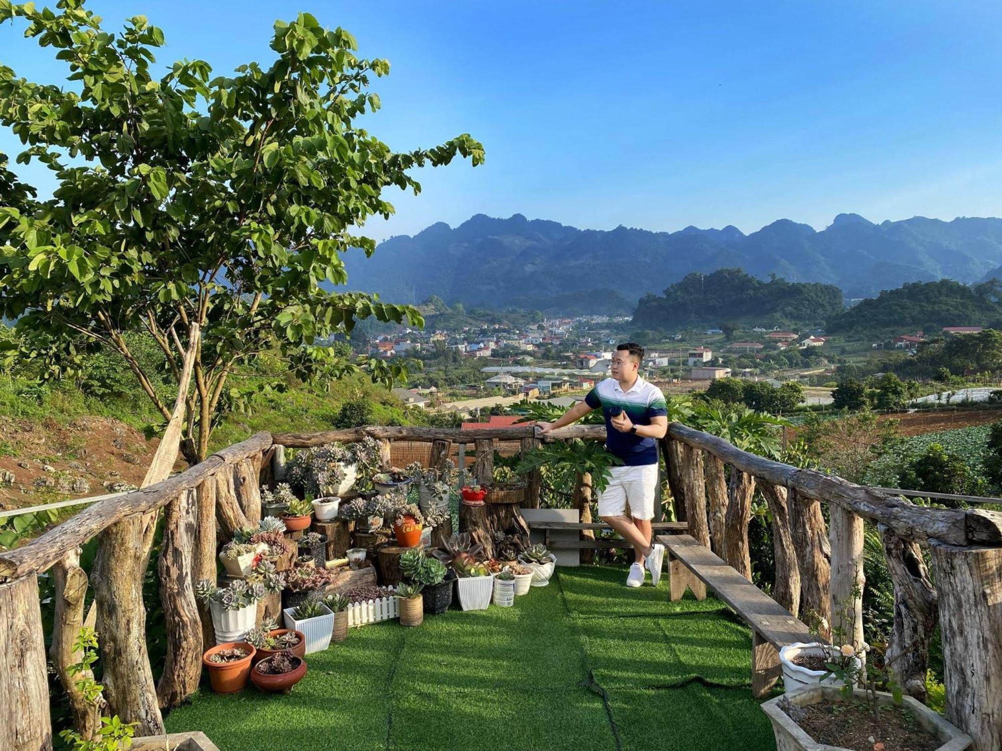 Doi Thong Homestay Moc Chau - By Bay Luxury Son La Eksteriør bilde